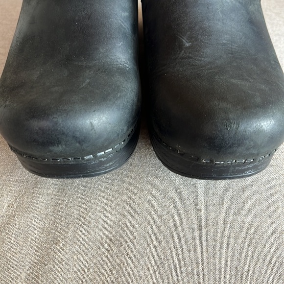 Dansko Professional Black Oiled Clog Size 37 - Picture 3 of 9
